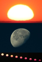 Sun and moon views